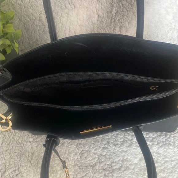 Michael Kors Black Saffiano Leather Tote - Picture 6 of 10